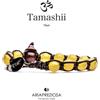 Tamashii Bracciale Pietra Tibetano Agata gialla Tamashii Unisex 1 giro BHS900-62