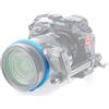 Tilta TA-UFGR-BL - Anello universale per messa a fuoco, 0,8 standard, compatibile con un'ampia gamma di obiettivi, colore: Blu