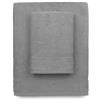 zer0bed, Asciugamani Bagno Grigio, Set 2 Asciugamani Bagno, Asciugamano Viso, Asciugamano Bidet, Tinta Unita, Grigio, 100% cotone, Set 2 pezzi