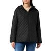 Geox W ASHEELY Giacca, Black, 5XL da Donna