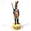 OPO 10 - Statuetta di Soldato del Drago di Linea 1/32 60mm Collezione Guardia Imperiale Impero NAPOLEONE del Prado (N03)