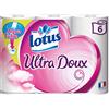 Lotus - Carta igienica Ultra-Soft con Aqua Tube, 2 confezioni da 6 rotoli