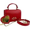 Love Moschino Borsa A Spalla Da Donna Marchio, Modello JC4081PP1HLD0, Realizzato In Pelle Sintetica. Rosso