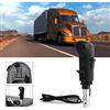 aikeec USB Leva di Cambio Pomello PC, 18 velocità Cambio Pomello per Euro Truck Simulator 2 ETS2 ATS, Shifter Manopola Cambio per Lo Gitech G29 G27 G25 G920 G923 Thrust Master TH8A