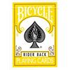 Bicycle 1 mazzo di carte da gioco giallo Rider Back (giallo) edizione standard