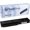 Trade-Shop - Batteria ad alta potenza, 4400 mAh, per notebook Asus M50 M51 M60 M70 X55 X57 G50 G51 N61 L50 N53 N43 X64 VX5 G60 M-50 M-60 M-70 X-55 X-54 7 G-50 Sostituzione Asus A-32-N-61 A-32-X-64