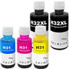 LAIPENG 31 32XL Inchiostro Compatibile per HP Smart Tank 315 319 455 515