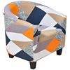 BEEK C/N 13V0 Rubik Cubo Plaid Colore Singola Sedia Copridivano, Acrilico