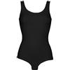 Cotonella Body in cotone elasticizzato spalline larghe donna (M, BIANCO)