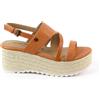 CHATTAWAK 13britsorange41, Sandali con Tacco Donna, Arancione, 41 EU