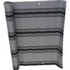 Angerer Freizeitmöbel GmbH Rivestimento Esclusivo per Balcone (75 cm di Altezza, Lunghezza: 6 Metri, Grigio-Nero)