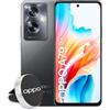 OPPO A79 5G Smartphone, AI Doppia fotocamera 50+2MP, Selfie 8MP, Display 6.72" 90HZ LCD FHD+, 5000mAh, RAM 4(Esp 1GB/2GB/4GB)+ROM 128GB (esp1TB), IPX4, Supporto Auto [Versione Italia], Mistery Black