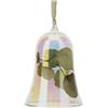 Hervit Creations Hervit campana in vetro Botanic giallo 8x12cm