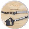 Set formaggio con tagliere in legno Clementine personalizzate o neutre