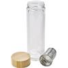 Thermos a doppia parete in vetro, capacità 420 ml Vicente personalizzate o neutre