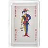 Carte da Gioco personalizzati Carte da gioco da 54 in custodia in PET trasparente Victoria personalizzate o neutre
