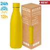 Borraccia 500 ml termica in acciaio personalizzata Steel Mat Bottle Flat personalizzate o neutre