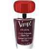 Pupa Vamp! Smalto Profumato Effetto Gel Sparkling Edition - 208 Bordeaux Party