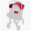 Doona Set Cappotta + Spallacci Doona+ per Seggiolino Auto Flame Red