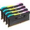 CORSAIR RAM DIMM Corsair Vengeance RGB PRO SL DDR4 3600 Mhz Da 64GB (4x16GB) Nero CL18 INTEL XMP