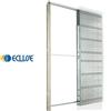 ECLISSE CONTROTELAIO Unico intonaco 60/70/80/90x210 sp.108 per porta a scomparsa Eclisse