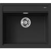 Elleci PRONTA CONSEGNA - SPEDIZIONE IMMEDIATA Elleci LKB10586 Lavello da Incasso 1 vasca Monovasca Sopratop 57 x 51 cm finitura Keratek Black 86 Best 105