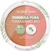 Deborah - Terra & Fard Formula Pura, con materie prime Biologiche e Vegane - Scalda il colorito e dona un finish radioso- Ideale per pelli sensibili -Colore n.2 Medium, 9 gr