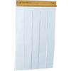 Ferplast Porta per cuccia cani modello DOMUS LARGE, BAITA 80 e CANADA 4, Portina per cucce da esterno, Pvc trasparente antipioggia, vento, freddo, 32 x 52 cm