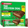 Enervit, The Protein Deal, Protein Bar Brownie Lover, 12 Barrette da 55g Proteiche, 20 Grammi di Proteine, Gusto Cioccolato, Snack Senza Glutine, Low Sugar