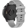 ISABAKE Cinturino per Garmin Vivoactive 4 /Active -22mm Cinturino in Silicone con Sgancio Rapido per Samsung Galaxy Watch 46mm/Gear S3 Frontier/Classic Smartwatch
