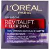 L'Oréal Paris L'Oreal Revitalift Filler [Ha] Notte Crema Anti-Rughe Rivolumizzante 50 ml