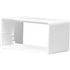 Repa Market 220 x 55/220 x 55 mm Raccordo collegamento per tubo rettangolare - ventilazione, riscaldamento, raffreddamento - Aerazione Rettangolari Canalina, Tubi - Aria Ventilazione Cucina, Bagno