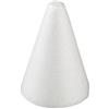 Decora 0181218 CF 5 Coni Polistirolo Ø 4 X H 6 Cm