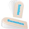 Sumifun Sollevamento del tallone, 4 strati da 2,5 cm, in gel, per donne gambe irregolari, solleva il tallone ortopedico regolabile per dolore al tallone e discrepanza sulla lunghezza delle gambe,