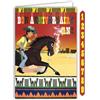 AFIE Biglietto glitterato Buon Compleanno 1 2 3 4 5 6 7 8 9 anni Cowboy Fortunato Luca Busta 12 x 17,5 cm Cavallo Cavallo Jumper Rapido Treno Deserto Messicano Cactus 67-1068-B