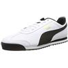 Puma Roma Basic, Sneaker Uomo, Bianco (White-Black 04), 45 EU