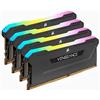 Corsair VENGEANGE RGB PRO SL 64GB (4x16GB) memoria desktop RGB DDR4 3200 C16 a elevate prestazioni per Intel e AMD, nero