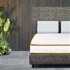 Comfy Line - Materasso Piazza e Mezzo a Molle Insacchettate e Memory Foam 140x195 h 23 cm Francese. 1200 Molle Indipendenti. Rivestimento Sfoderabile Cotone Fresco e Traspirante. Made in Italy 100%