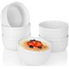 COM-FOUR® 6x pirofile per soufflé - ciotole per ragù in ceramica - pirofile resistenti al forno - ciotole per dessert lavabili in lavastoviglie - recipienti in ceramica 250 ml