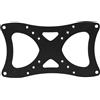 HumanCentric Piastra adattatore VESA per modelli VESA 200 x 100 mm, kit di conversione per modelli 75 x 75 e 100 x 100 mm a 200 x 100 mm, hardware incluso