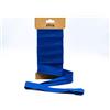 Trimz Nastro sbieco in policotone, colore reale, 25 mm x 5 m