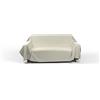 Italian Bed Linen Telo copritutto MAX COLOR tinta unita, Panna, 270x300cm