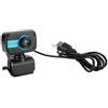 Zwinner Fotocamera Web, Webcam Videocamera con microfono per laptop per videochiamate per desktop Mac per conferenze