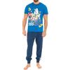 Sonic The Hedgehog Pigiama Sonic | Pigiama Uomo | Pigiamone Uomo Cotone Lungo | Blu | S