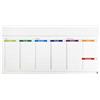 Pubblimania PLANNING SETTIMANALE SLIM da tavolo per scrivania Ufficio Organizer Weekly planner Agenda (Cm 29,5x14,5)
