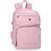 Pepe Jeans Corin Zaino per laptop 13,3 Rosa 25 x 37 x 10 cm Poliestere e PU 9,25 L by Joumma Bags, Rosa, Taglia unica, Zaino per computer portatile