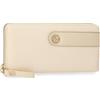 Pepe Jeans Sprig Portafoglio con Porta carte di credito Beige 19,5 x 10 x 2 cm Pelle sintetica by Joumma Bags, Beige, Taglia unica, Portafoglio con porta carte di credito