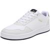 PUMA Unisex Court Classic Scarpe da ginnastica, Puma White Vine Puma Gold, 37.5 EU