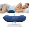 RESTCLOUD, Cuscino per supporto lombare in memory foam, regolabile, per dormire, fornire sostegno e alleviare il dolore lombare, adatto per letto e sedia