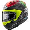 ARAI Casco RX-7 V EVO TATSUKI Nero Giallo ARAI XS